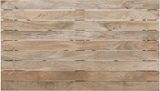 thumbnail of Bolero Bistro Esstisch Mangoholz-Lattenplatte Schwarz 1200mm