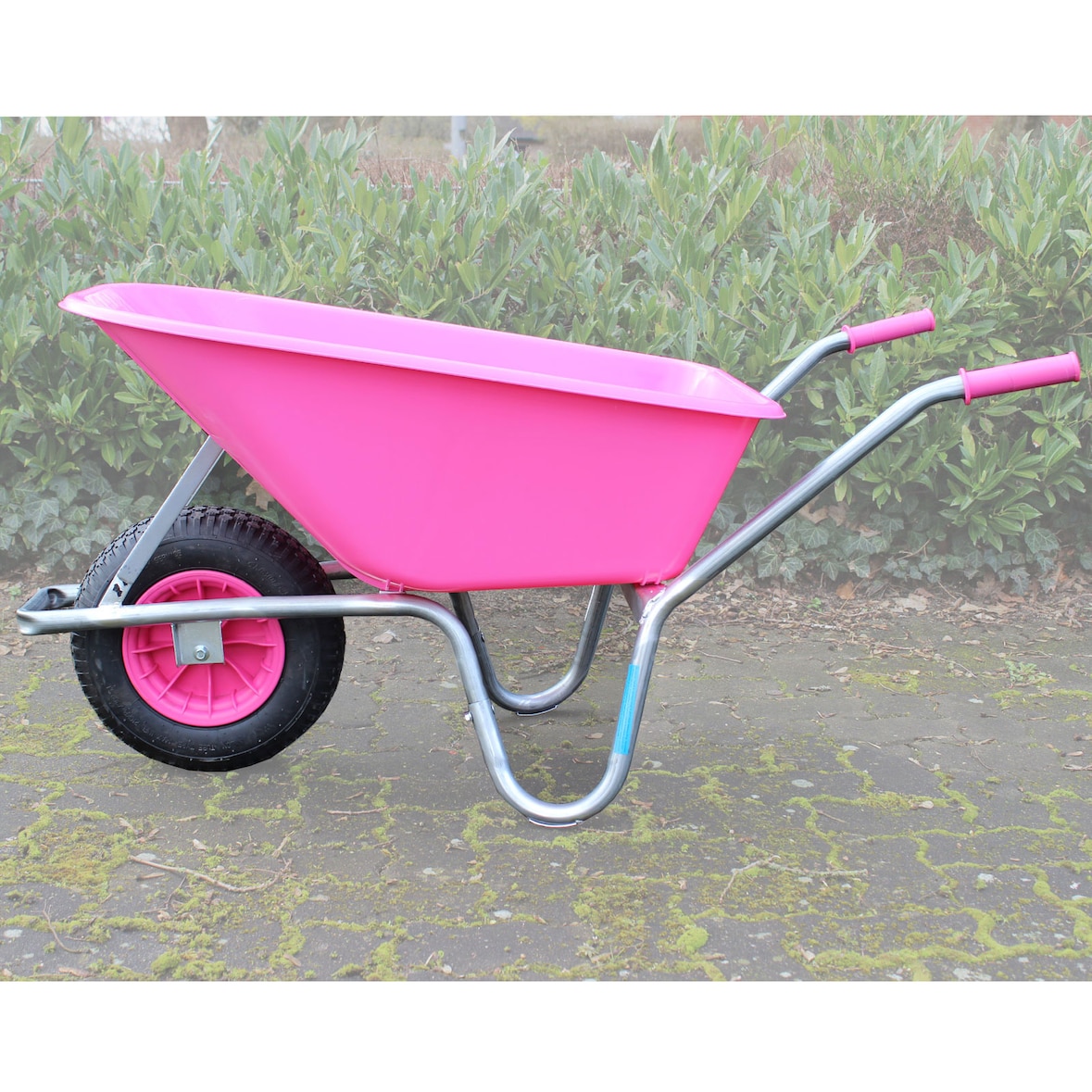 TRUTZHOLM Schubkarre ROSA/PINK PP100 l Tragkraft 250 kg