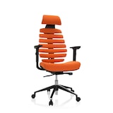 thumbnail of Silla de oficina / silla giratoria ERGO LINE II PRO tejido naranja hjh OFFICE