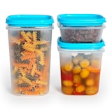 thumbnail of TATAY Top Flex - Recipiente Hermético Cuadrado de 0.3L con Cierre a Presión. Turquesa