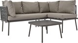 thumbnail of Merax Garten-Lounge-Set aus Eisen, Gartenmöbel-Set aus grauem Seil, L-förmiges Gartenmöbel-Set, Lounge-Set aus grauem Seil mit Sitzkissen