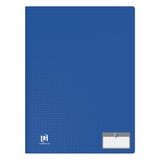 thumbnail of Protège-documents Memphis A4, 80 vues, en polypro coloris bleu