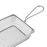 thumbnail of Servier- und Frittierkorb, 28 x 16 x 5 cm, Chromnickelstahl