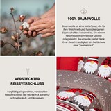 thumbnail of Schiesser Bettwäscheset Wichtel - Feinbiber - 2-teilig - 135 x 200 cm - Grau