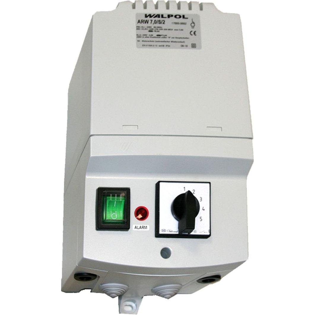 KBS toerentalregelaar voor ventilatiemotor 10.0A 5-traps 147 x 155 x 270 mm 230V