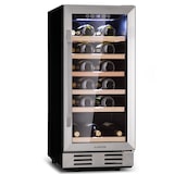 thumbnail of Klarstein Vinovilla 29 Built-In Weinkühlschrank 81 l / 29 Fl. Glastür Edelstahl Edelstahl