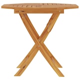 thumbnail of vidaXL Klappbarer Gartentisch 85x85x76 cm Teak Massivholz