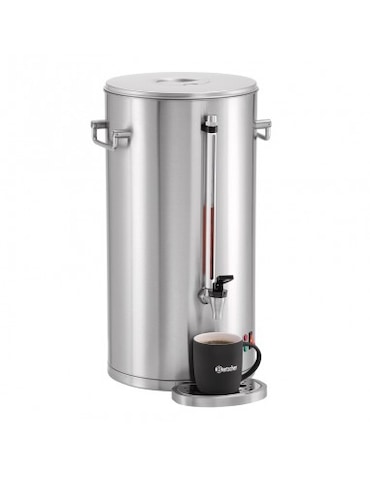 Cafeteira percoladora em aço inoxidável Silver 1300 Bartscher 13,2L, 100 chávenas, A190189