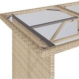 thumbnail of vidaXL 2-tlg. Garten-Essgruppe mit Kissen Beige Poly Rattan