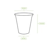 thumbnail of greenbox - Smoothie Becher aus PLA 300 ml / 12 oz, Ø 96 mm, 1000 St.