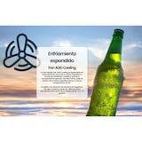 thumbnail of INFINITON Vitrina Frigorifica FTS-90L85NEG, 90 L, 83 cm, 3 Baldas, E, Negro