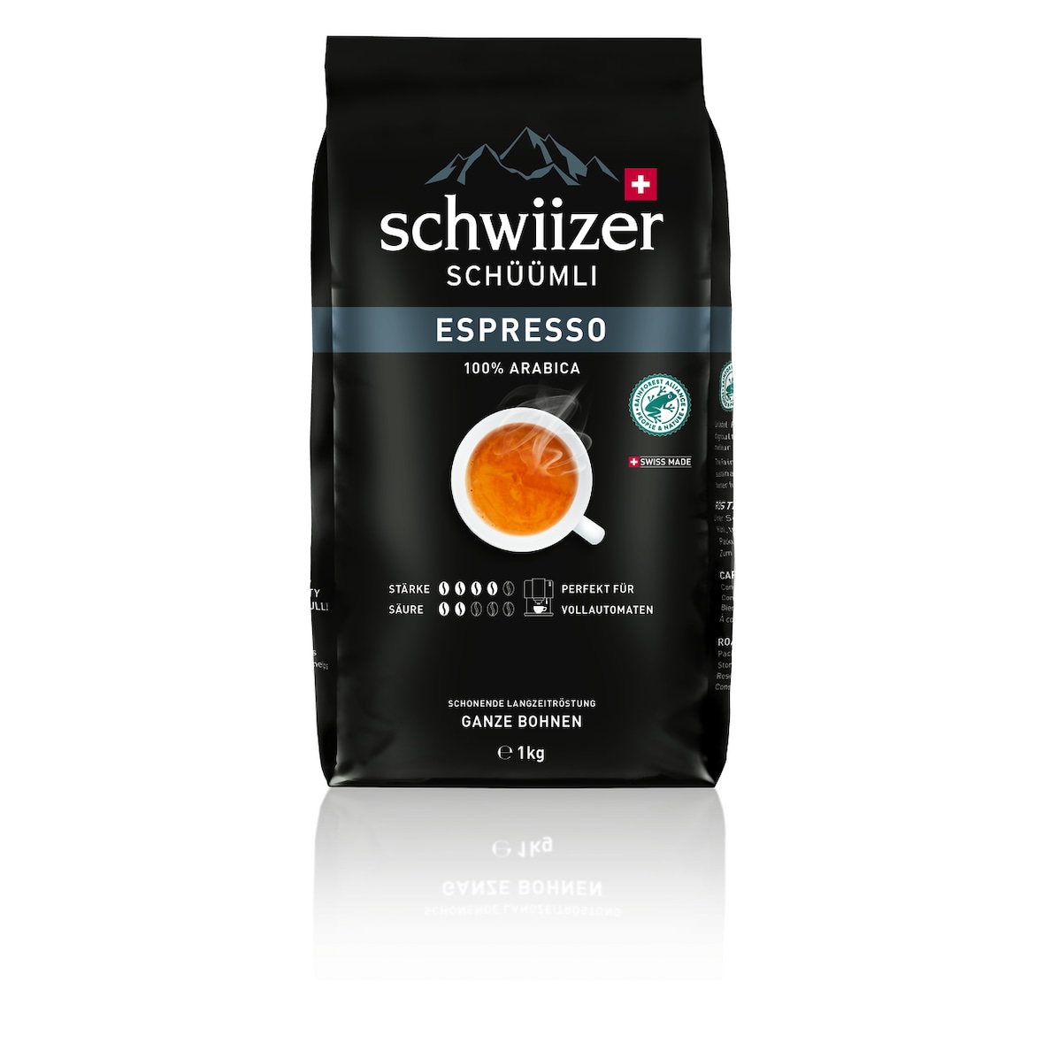 Schwiizer Schümli Espresso ganze Bohnen (1 kg)