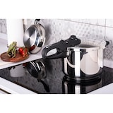 thumbnail of Fagor Dual Xpress Olla a Presión 6 Litros, Inducción, Express Super Rápida, Acero Inox. 18/10, Todo Tipo Cocinas, Fondo Termodifusor Regulador Presión