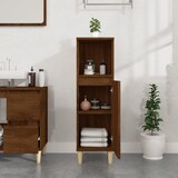 thumbnail of vidaXL Badschrank Braun Eichen-Optik 30x30x100 cm Holzwerkstoff