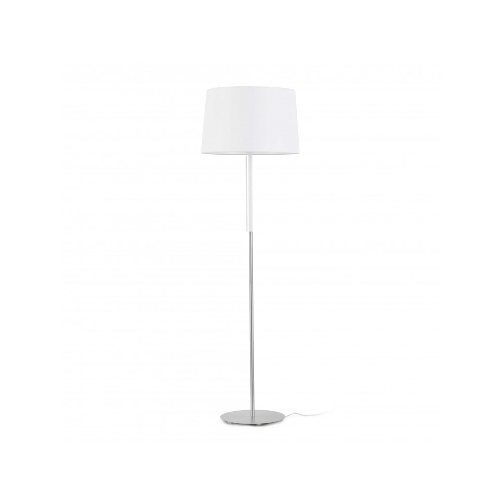 Volta, Lámpara de pie pantalla blanca, Faro Barcelona