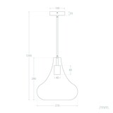 thumbnail of efectoLED Lámpara Colgante Cristal Tassel Dorado