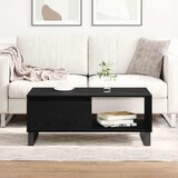thumbnail of vidaXL Couchtisch Schwarz Eichen-Optik 90 x 50 x 36,5 cm Holzwerkstoff