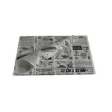 thumbnail of Einschlagpapier fettabweisend 25x25 cm Weiß – 6000 Blatt | FRITZTOWN® DELI Paper | Burgerpapier | Sandwichpapier  |  Verpackungspapier Lebensmittel