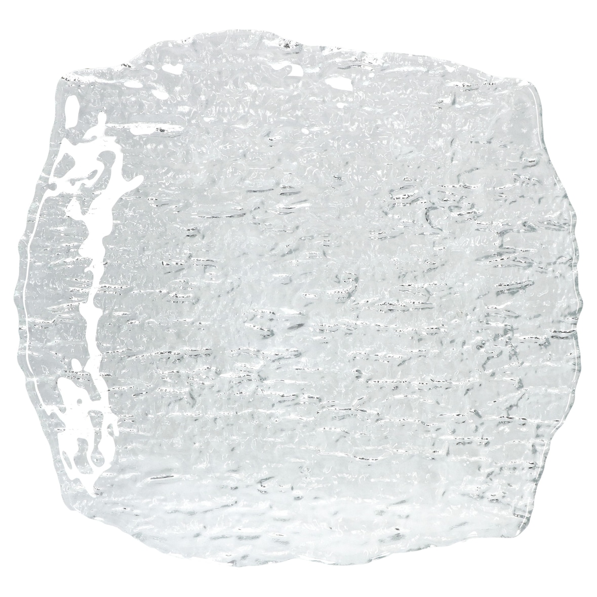 St. Tropez Servierplatte Glas quadratisch 28,0 x 28,0 cm - 5410030