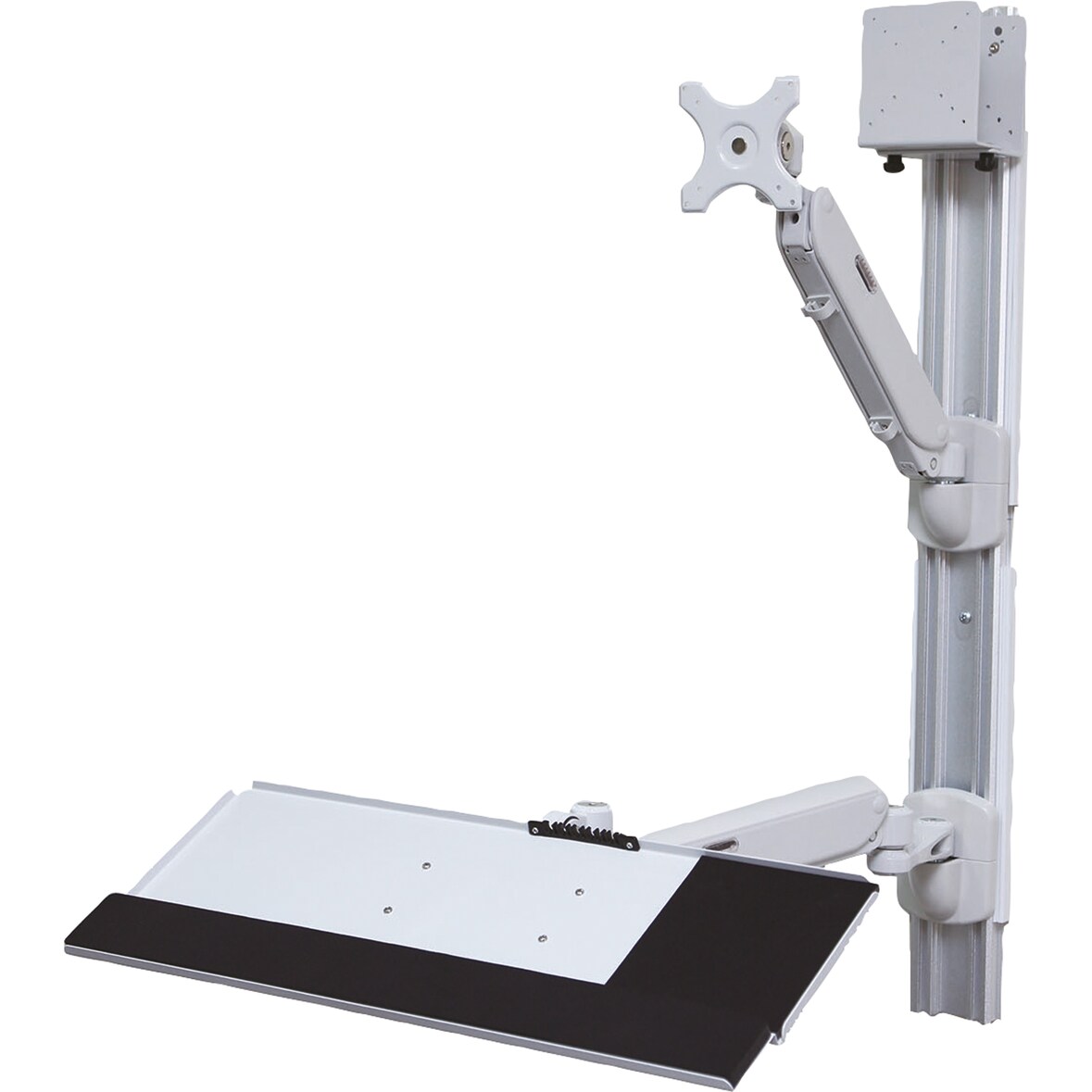 Arbeitsstation 17.99.1139 Wandmontage Pneumatik grau/weiß
