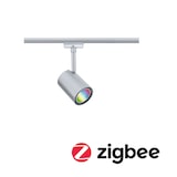 thumbnail of Paulmann URail LED Schienenspot Smart Home Zigbee 3.0 Luxe   GU10 350lm 4,8W RGBW+ dimmbar 230V Chrom matt 95662