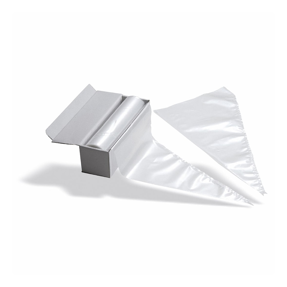 caja 100 mangas desechables 65 cm.