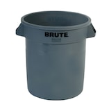 thumbnail of Rubbermaid Brute runde Mehrzwecktonne mit Belüftungskanälen | 37,9 Liter, HxØ 43,5x39,7cm | aus widerstandsfähigem Kunststoff (PE) | Grau von PROREGAL