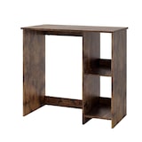 thumbnail of COSTWAY Escritorio pequeño, escritorio para ordenador con 2 compartimentos, mesa para PC, mesa de oficina para espacios reducidos, 80 x 40 x 74 cm