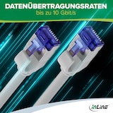 thumbnail of InLine® Patchkabel Slim, Cat.6A, S/FTP, TPE (LSZH) flexibel, PoE, grün, 15m