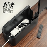 thumbnail of BEARWARE Kabelbox Kabelbox mit Gummifüßen Kabelmanagement / Kabelordner / Ladebox