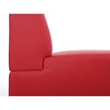 thumbnail of Divano modulare a 2 posti Couch Lyon, similpelle ~ rosso, senza braccioli