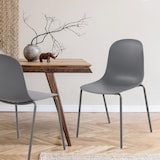 thumbnail of Chaise Hardin Gris foncé