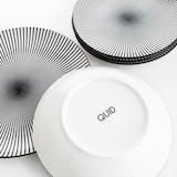 thumbnail of Quid Miami Vajilla Porcelana Negra 18 Piezas 6 Personas