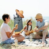 thumbnail of Relaxdays Einkaufstrolley klappbar, Abnehmbare Tasche 28 L, Einkaufswagen mit Rollen HxBxT: 92,5 x 42 x 28 cm, grau