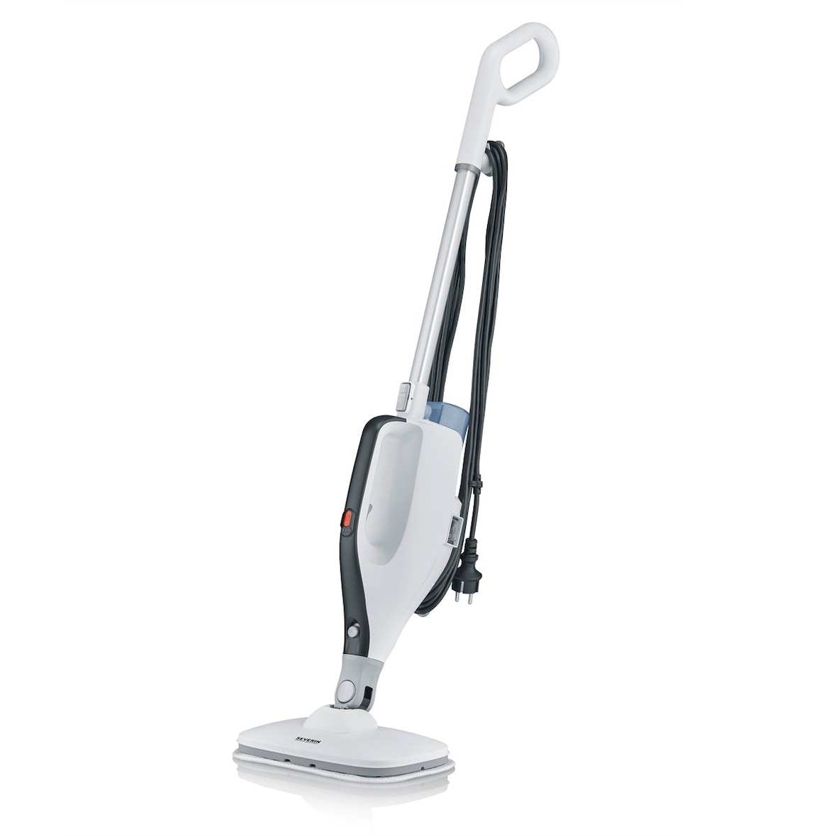 Severin - Limpiador a vapor 2 en 1 con accesorios SC 7145 - 1400 W Blanco
