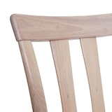 thumbnail of Lote de 6 sillas de comedor HWC-G46, silla de cocina Silla, tela/textil madera maciza ~ estructura de color natural, naranja