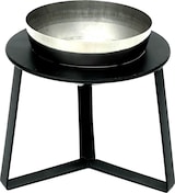 thumbnail of DanDiBo Blumenhocker Metall mit Topf Schwarz Silber 18 cm Blumenständer 96091 S Blumensäule Modern Pflanzenständer Pflanzenhocker