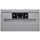 thumbnail of Exquisit Geschirrspüler schmal | 9 Maßgedecke, Energieklasse D, 49 dB | Startzeitvorwahl, höhenverstellbarer Oberkorb, Aquastop | GSP9109-451D silber