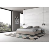 thumbnail of Letto Sommier contenitore imbottito 180x190 microfibra sabbia Azelia