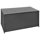 thumbnail of vidaXL Garten-Auflagenbox Schwarz 120x50x60 cm Poly Rattan