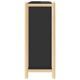 thumbnail of vidaXL Schuhschrank Schwarz 57,5x33x80 cm Holzwerkstoff