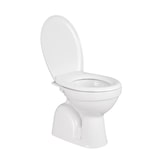 thumbnail of Belvit Dusch WC mit Bidet Funktion – Standtoilette aus Sanitärkeramik mit Taharet, senkrechtem Bodenabgang, Hygienedusche und Softclose WC-Deckel