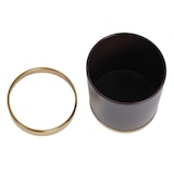 thumbnail of Papelera de hotel 10L. marrón y dorado Bolero Y804