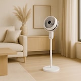 thumbnail of Ventilateur sur pied 50W blanc 3 Vitesses Oscillation 75° Tête Inclinable 90° Ventilateur de Maison Salon Chambre Bureau Jocca