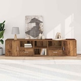 thumbnail of vidaXL Eckregal Altholz-Optik 200x40x45 cm Holzwerkstoff