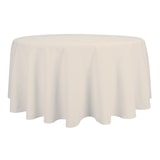 thumbnail of Mantel de Tela para Mesa Redondo color beige 250 cm.