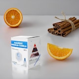 thumbnail of Recambio Ambimax Ambientador Naranja-Canela Extrem 100ml, 30 días de duración, 150m2 cobertura intensa, perfume equilibrado. (NO INCLUYE APARATO)