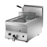thumbnail of Friteuse | SERIE 650 | Gas | 8L | 120°C/180°C | 7kW | Piëzo Ontsteking | Aftapkraan | 400x650x295(h)mm