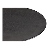 thumbnail of Assiette plate Vésuvio noir 27 cm x6 -  Rond Grès Table Passion