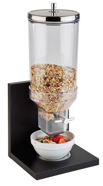 WANZHE Cornflakes Dispenser Müsli-Spender mit 2 Behältern
